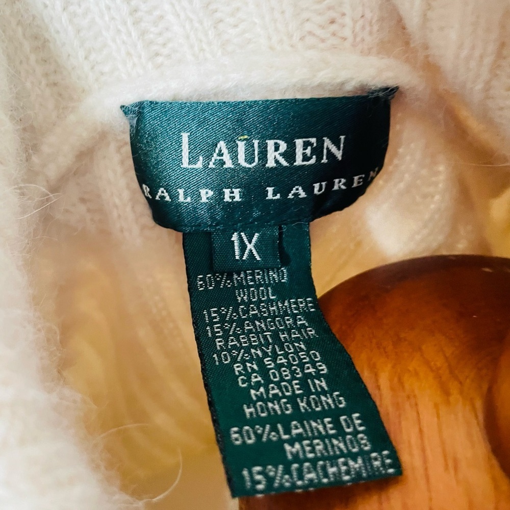 Ralph Lauren Wool Cashmere Pullover Sweater - Picture 7 of 7